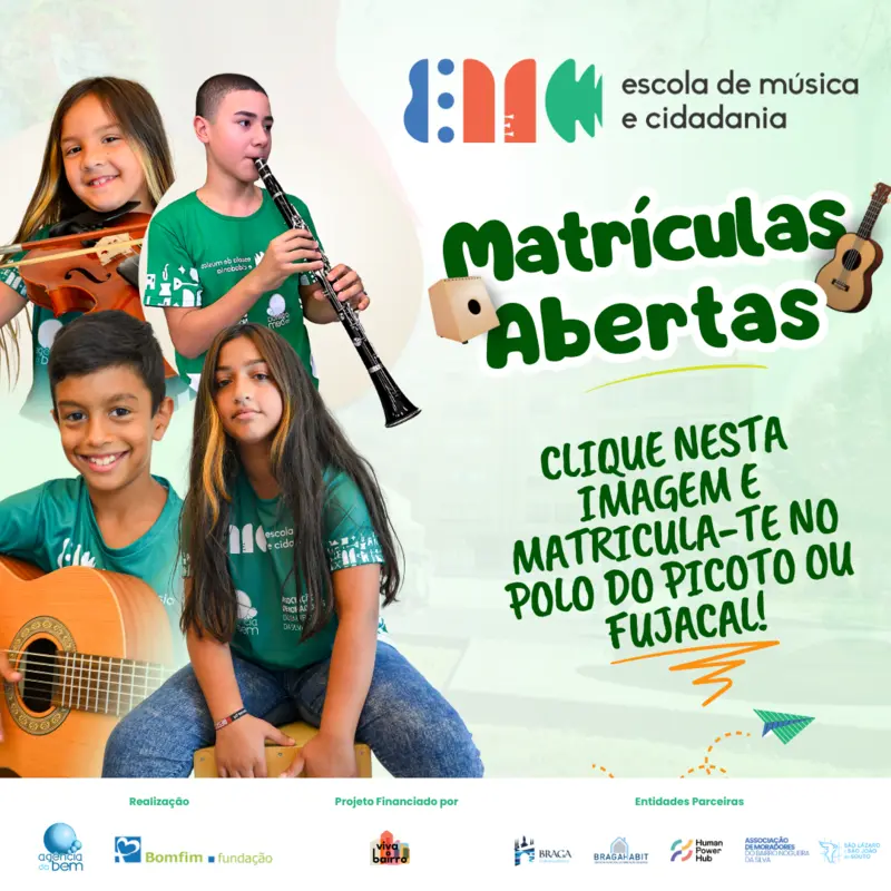 Escola de Música e Cidadania - Agência do Bem Portugal